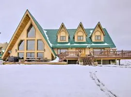 A-Frame Home with Breathtaking Views and Hot Tub!