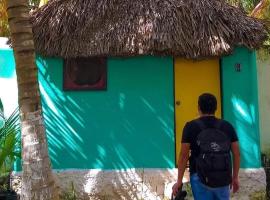 Cabañas Camping Ria Celestun，位于塞莱斯通的酒店