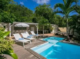 Villa Elé, 4 chambres, jardin tropical et piscine