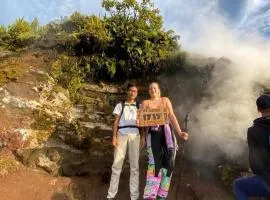 Batur lake view