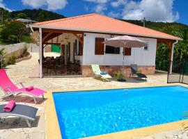Villa Sohalia climatisée, piscine et jardin à 5mn de la plage，位于勒迪亚芒的度假屋