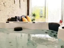 Gîte Evanez Mont-saint-Michel jacuzzi intérieur privatif illimité