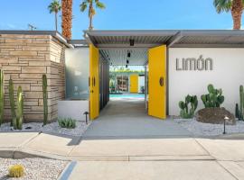 Limon Palm Springs A Luxury Boutique Hotel，位于棕榈泉棕榈泉国际机场 - PSP附近的酒店