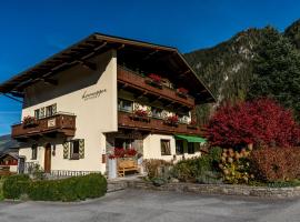 霍纳格尔旅馆，位于迈尔霍芬Mayrhofen附近的酒店