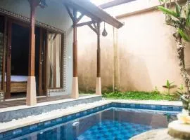 Cheerful 1 bedroom private house with pool in ubud