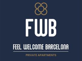 Feel Welcome Barcelona Smart flat，位于科尔内拉德罗布雷加特的酒店