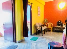 Fully furnished 2bhk apartment opposite Dakshineshwer Kali temple kolkata，位于加尔各答的酒店