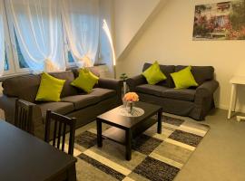 CityApartment Platinum mit Balkon bzw,Terrasse，位于比勒费尔德的酒店