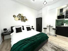 Green Spot - Premium Studio - Sanador Victoriei，位于布加勒斯特BRD Tower附近的酒店