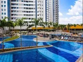 Apartamento dentro de resort próximo do Thermas dos Laranjais