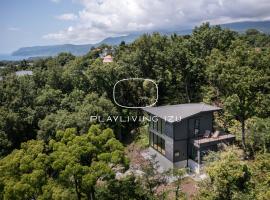 Playliving IZU - A ocean view villa with Onsen，位于伊东的酒店