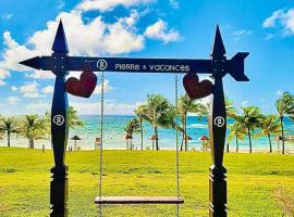 STUDIO CARAMBOLE VUE MER - Piscines - Plages - Village vacances Sainte Anne Guadeloupe，位于圣安尼的度假村