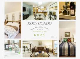 Kozy Condo-Near PDX-EZFwyAccess-Fast Wi-Fi，位于温哥华的乡村别墅