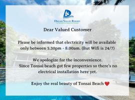Dream Valley Resort, Tonsai Beach，位于通塞海滩的度假村