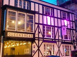 The Queens Head，位于阿什比德拉祖什的酒店