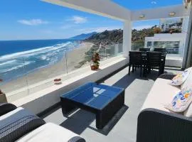 Maitencillo, depto con vista al mar y acceso playa