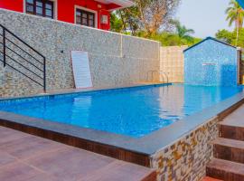 Spacious 3 bhk new stylish villa in Vagator，位于瓦加托的度假短租房