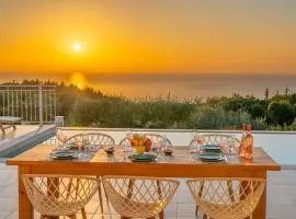 Fiscardo Luxury Stone Villa Suzana ,with sunset view!