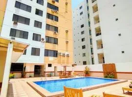 Hermoso departamento con vista la playa murciélago