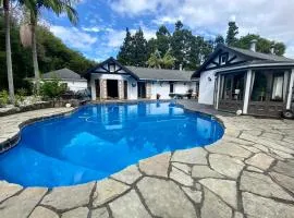The Bridge House with private pool and jetty