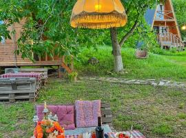 Teo's Cottages，位于Dedoplis Tskaro的酒店