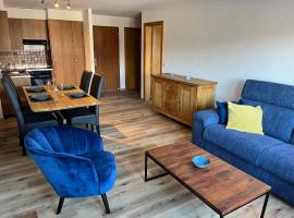 Au village de Nax, ravissant 2 pièces et demi avec terrasse，位于Nax的酒店