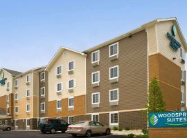 WoodSpring Suites Chicago Romeoville，位于罗密欧维尔的酒店