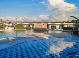 Agradable casa con piscina en tierra caliente，位于弗兰德斯的度假屋