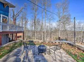 Gray Home w/ View of Boone Lake + Fire Pit!