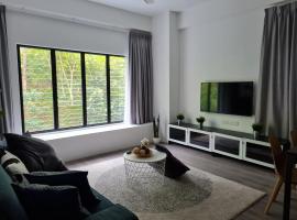 4-7 Pax Genting View Resort Kempas Residence -Free Wifi, Netflix And Free Parking，位于云顶高原的低价酒店