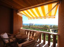 巴塞罗那海景度假公寓，位于巴塞罗那Port Olimpic附近的酒店