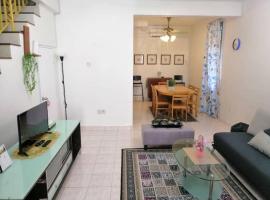 Cozy house with free wifi and parking near Utm, Legoland，位于士姑来的酒店