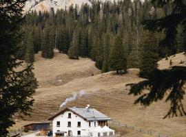 Rifugio Malga Ra Stua，位于科尔蒂纳丹佩佐的低价酒店