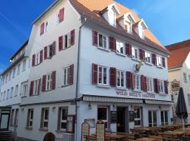 Hotel Goldener Hirsch Mosbach，位于莫斯巴赫的酒店