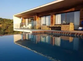 Villa ARIA et MAQUIS, Villa 4 chambres- Piscine - Plage à pied - vue mer