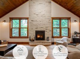 Chalet La Canopée - Spa, Bike, piscine Mont-Tremblant，位于Mont-Blanc的酒店