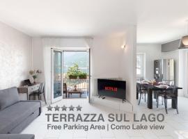 TERRAZZA SUL LAGO - Open Space e Netflix，位于莱科的公寓