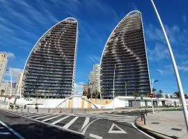 Sunset waves Benidorm 136
