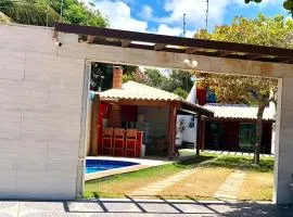 Casa espaçosa 15h 800m praia