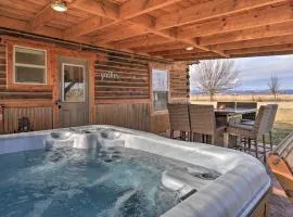 Secluded Cabin with Hot Tub, Game Room and Views!