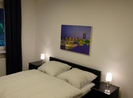 Ruhige Wohnung im Westen Hamburgs，位于Halstenbek的酒店