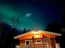 Macktunet - Retro log cabin from the 70s in Malangen