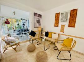 Maison spacieuse avec fitness, massage sur demande et jardin privatif, proche Nantes et Pornic - FR-1-306-1231，位于Saint-Philbert-de-Grand-Lieu的酒店