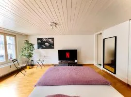Newly furnished beautiful old building apartment in the center with Apple TV O1