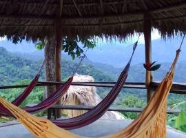 Hostal Mirador Piedras Blancas Tayrona，位于伯里塔卡的酒店