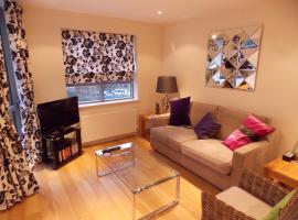 新城紫银公寓，位于爱丁堡皇家植物园附近的酒店