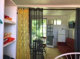 STUDIO PITAYA-CH Vue sur mer,Plage,Clim，位于莱昂斯-达赫雷的酒店