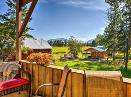 Columbia Falls Vacation Rental Near Flathead River，位于卡利斯比机场 - FCA附近的酒店