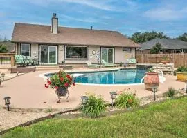 Hot Tub, Pool, and Fire Pit Gorgeous Hutto Home