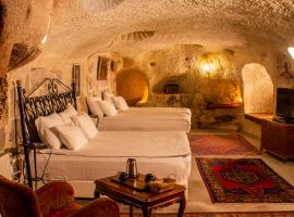 石窟艺术酒店，位于于尔居普Mazı Underground City附近的酒店